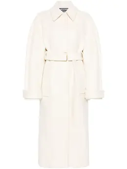 Jacquemus: Белое пальто 