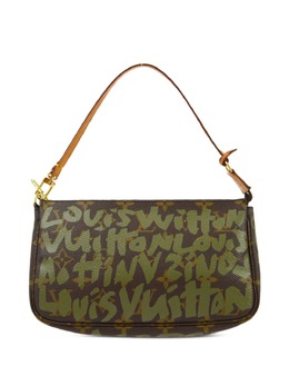 Louis Vuitton Pre-Owned: Коричневый клатч 