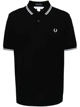 Comme Des Garçons Shirt: Чёрное поло 