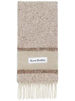 Acne Studios: Бежевый шарф 