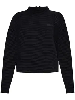 Ea7 Emporio Armani: Чёрный свитшот 