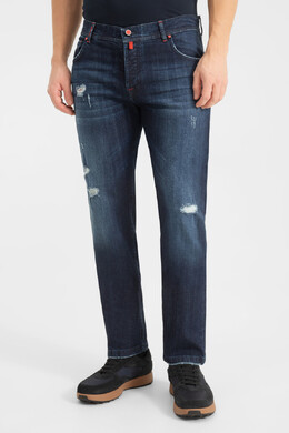 Kiton: Хлопковые джинсы 