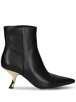Michael Michael Kors: Чёрные ботинки 