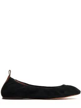 LANVIN: Чёрные балетки 