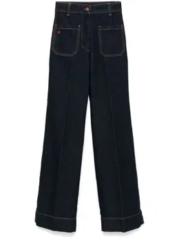 Victoria Beckham: Голубые джинсы 