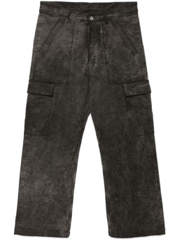 Rick Owens DRKSHDW: Рваные брюки  Cargo