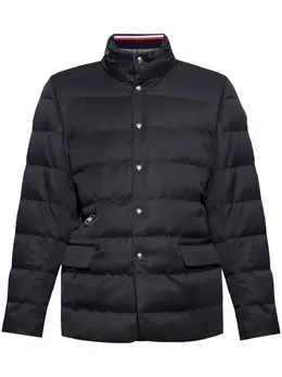 Moncler: Синяя куртка 