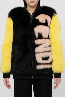 Fendi: Куртка на меху 
