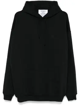 VETEMENTS: Чёрная толстовка 