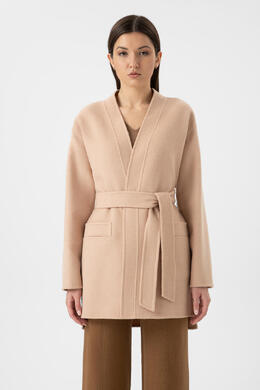 Max Mara: Пальто с запахом 