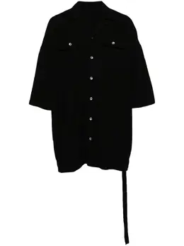 Rick Owens DRKSHDW: Рубашка с воротником 