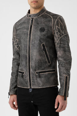 Philipp Plein: Кожаная куртка 