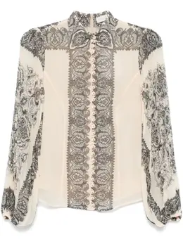 ZIMMERMANN: Светлая блуза  Sunray