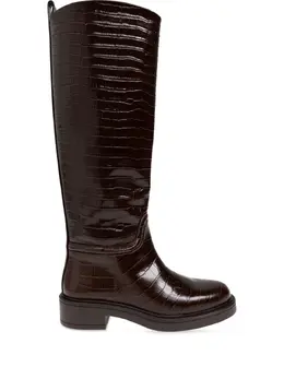 Stuart Weitzman: Коричневые ботинки 