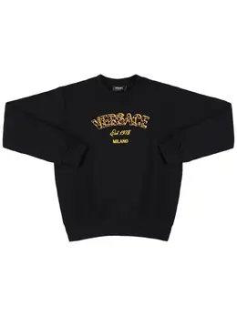 VERSACE: Хлопковый свитшот 