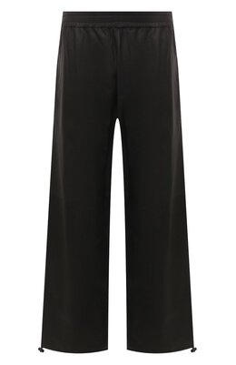 Bottega Veneta: Кожаные брюки 