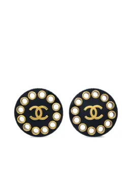CHANEL Pre-Owned: Серьги 
