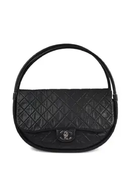 CHANEL Pre-Owned: Чёрная сумка 