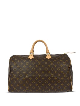 Louis Vuitton Pre-Owned: Коричневая сумка 
