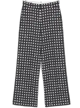 Kenzo: Белые брюки 