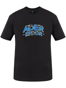 Ader Error: Чёрная футболка 