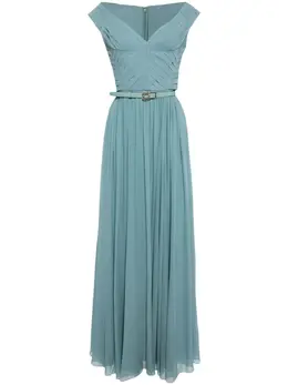 Elie Saab: Платье с открытыми плечами 