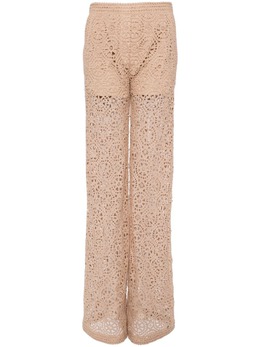 Elie Saab: Бежевые брюки 
