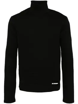 Jil Sander: Чёрный свитшот 