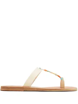 Ancient Greek Sandals: Белые сандалии 