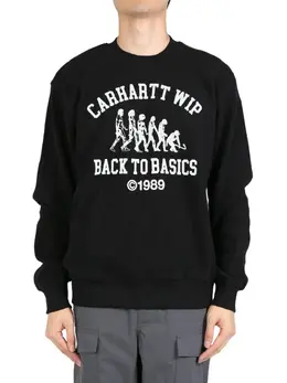 Carhartt WIP: Чёрный свитшот 