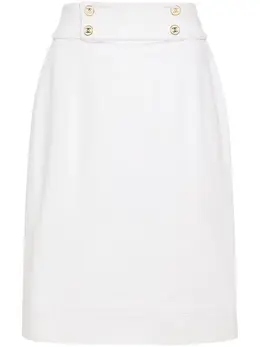 CHANEL Pre-Owned: Белая юбка 