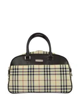 Burberry Pre-Owned: Бежевая сумка 