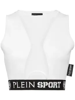 Plein Sport: Белый топ 