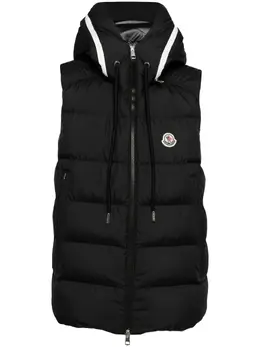 Moncler: Чёрный жилет 