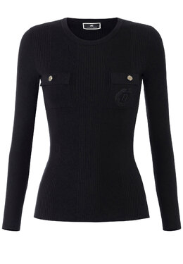 ELISABETTA FRANCHI: Трикотажный свитер 