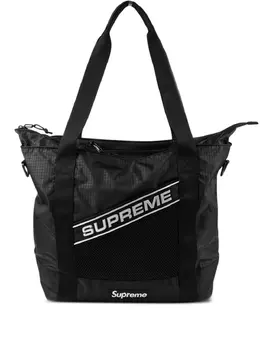 Supreme: Чёрная сумка-шоппер 