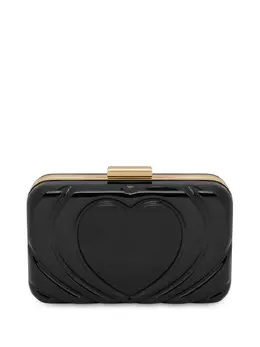 Love Moschino: Чёрный клатч 