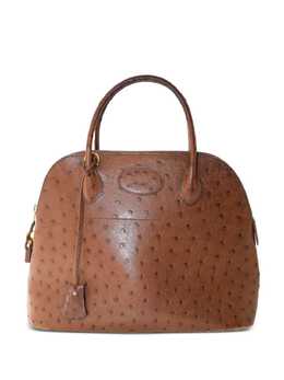 Hermès Pre-Owned: Коричневая сумка-шоппер 