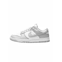 NIKE: Белые кроссовки  Dunk Low