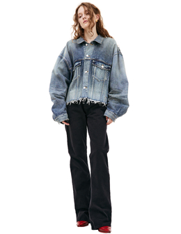 Balenciaga: Джинсовая куртка 