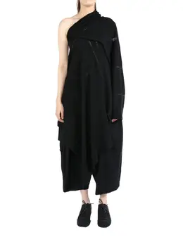 Yohji Yamamoto: Свитер с открытыми плечами 