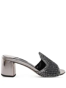 Le Silla: Серебристые сандалии  Gilda