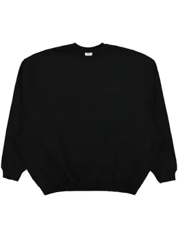 VETEMENTS: Чёрный свитшот 