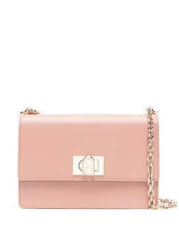 Furla: Розовая сумка через плечо  1927