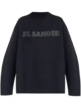 Jil Sander: Чёрная футболка 