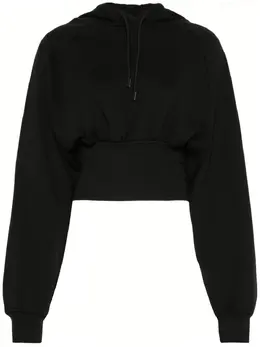 adidas by Stella McCartney: Чёрная толстовка 