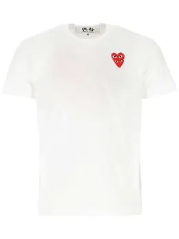 Comme Des Garçons Play: Хлопковая футболка 