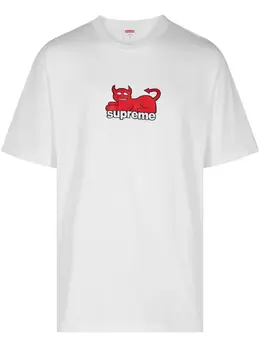 Supreme: Белая футболка 