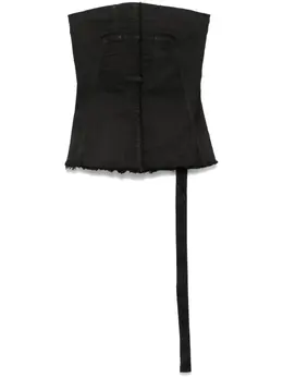 Rick Owens DRKSHDW: Чёрный топ 