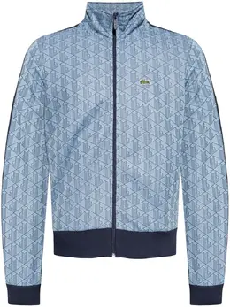 Lacoste: Голубая куртка 